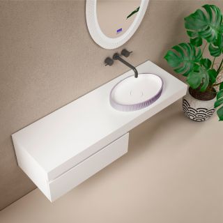 Раковина ABBER Stein AS2603Violett 50см фиолетовый